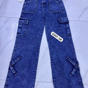 PANTALONS JEANS CARGOS FEMMES