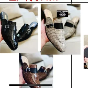 chaussure homme en cuir