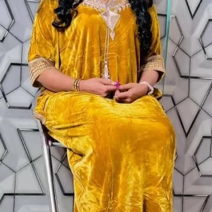 Missord Muslim Abaya Chiffon Lace Dresse