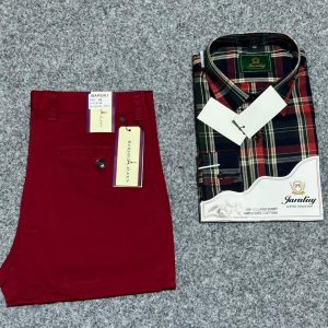 Medium Checks Men&rsquo;s Full Sleeve Cotton Check Shirt,