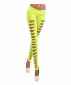 Legging troué noir adulte