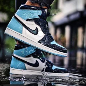 Air Jordan 1 High UNC Patent – Oversized Sneakers shop