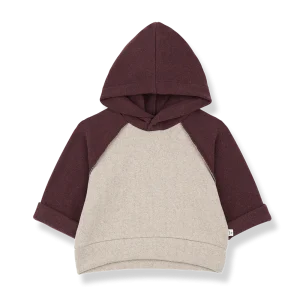 Sweat HAKON beige & bordeaux