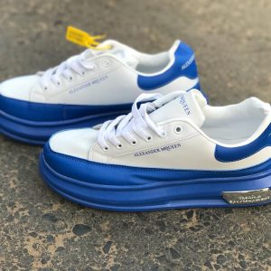 Alexander McQueen bleu blanc