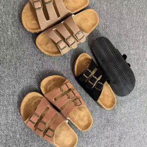 Zapatillas-con-hebilla-para-Mujer-sandalias-informales