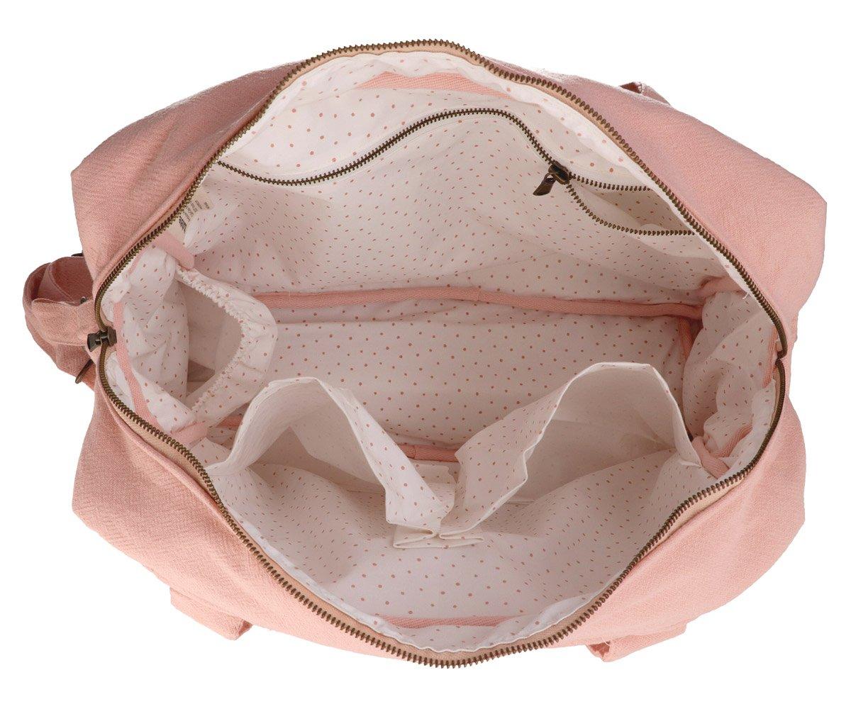 Sac à langer en coton sauge – Image 4