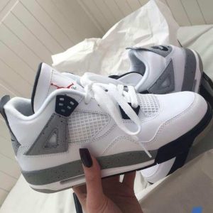 Air Jordan IV – White – Cement Grey 2012 Sample