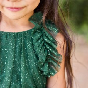 Robe Scarlett vert sapin