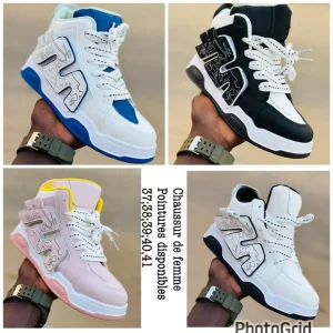 Winter Warm Flat Heel Skateboarding Style High-top