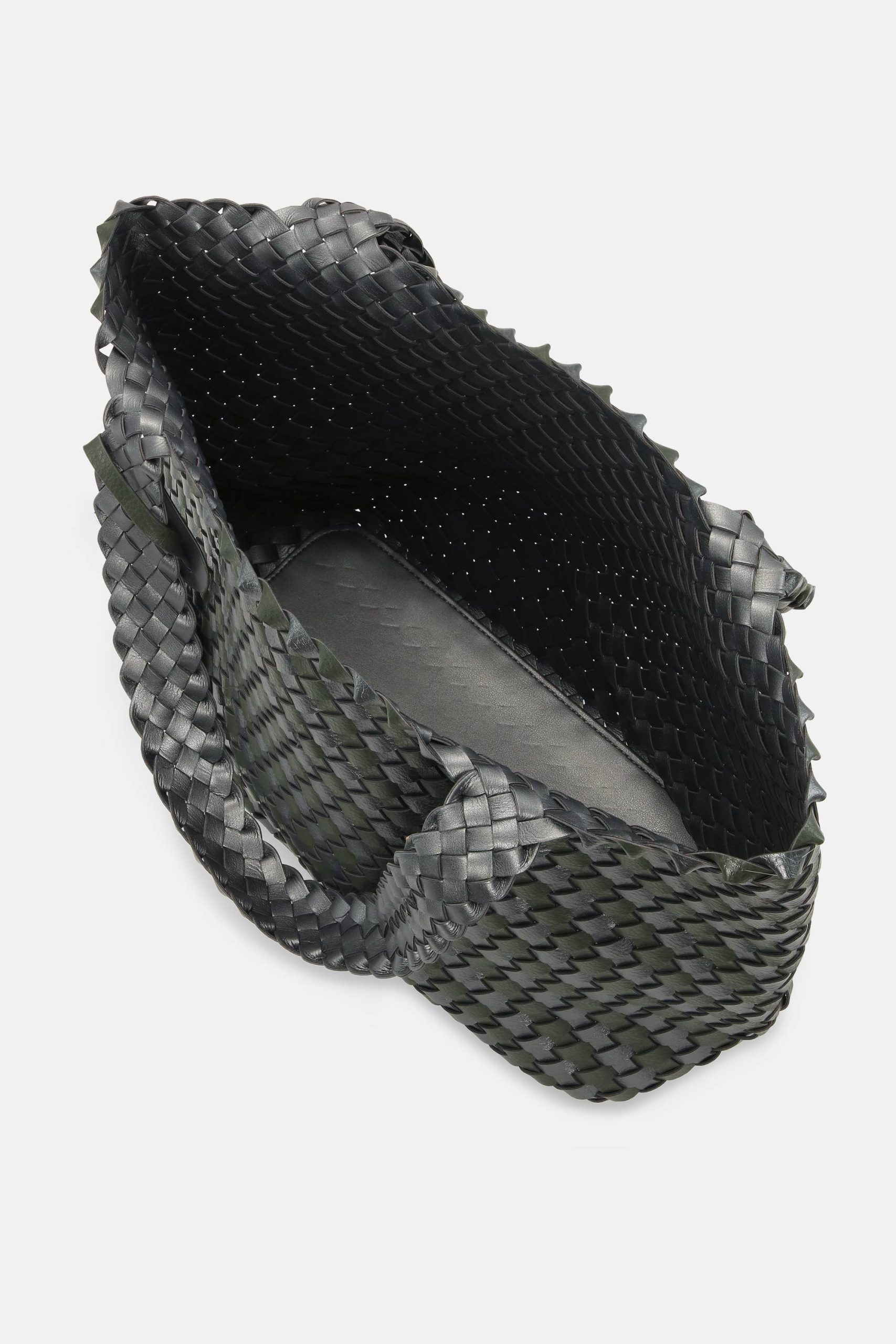 Tote Bag Tressé - Army Gun Metal – Image 4