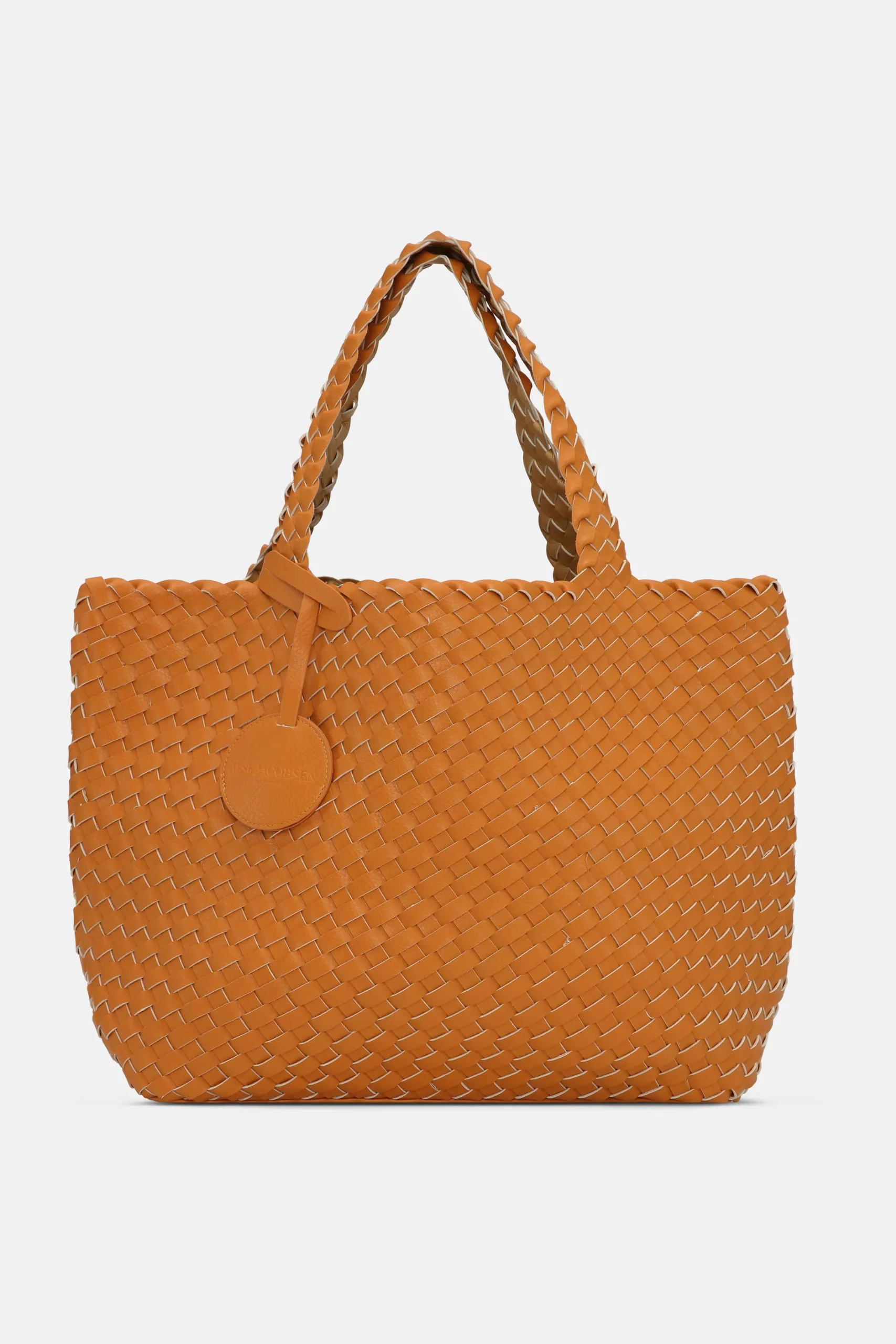 Tote Bag Tressé - Golden Nugget Golden Nugget Metallic – Image 2