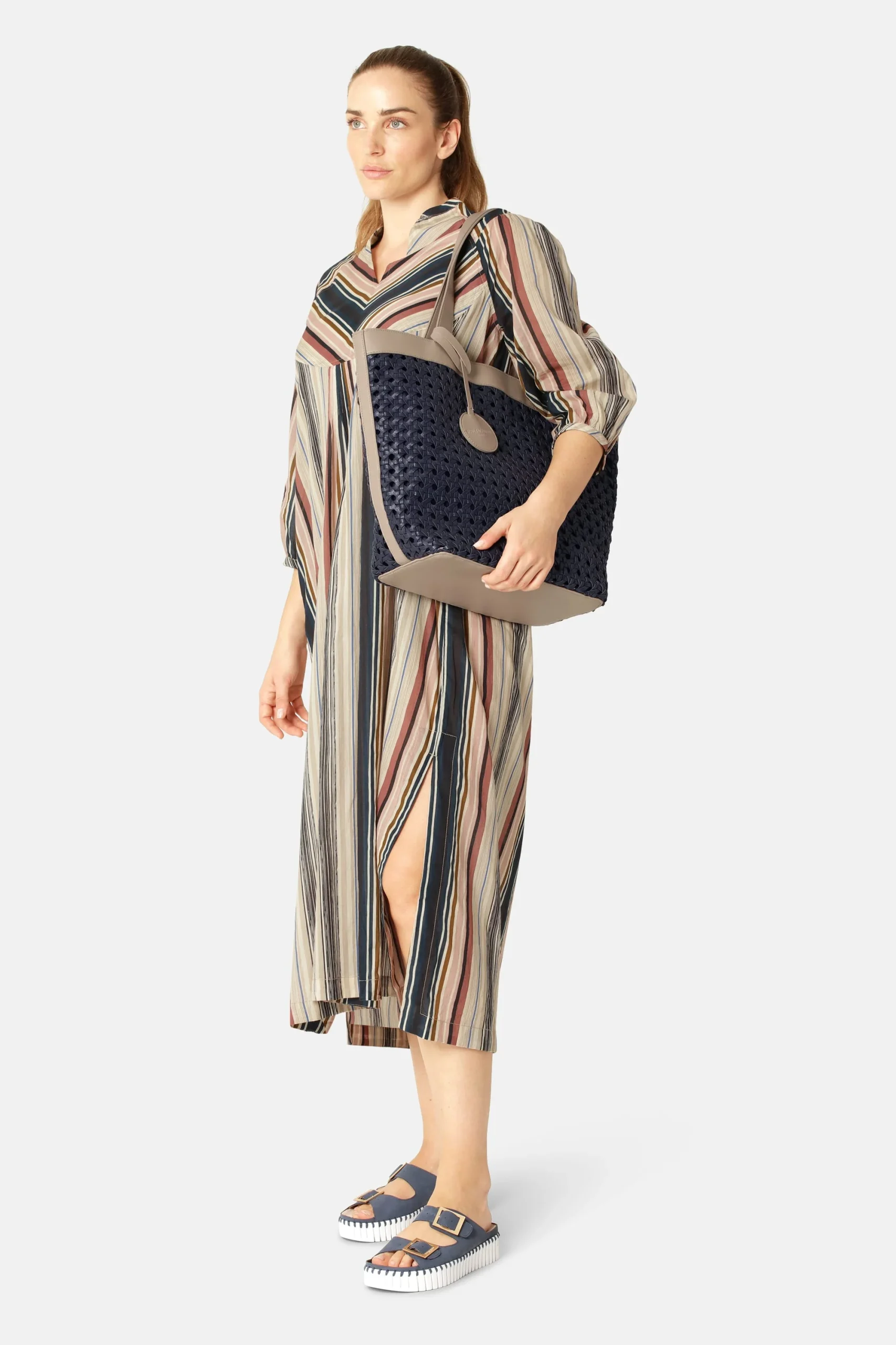 Sac de plage - Tas de sable indigo foncé – Image 6