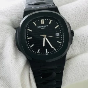 Black Patek Philippe Geneve Automatic