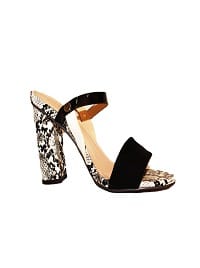 CHAUSSURE A TALON CARRE