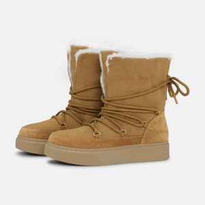 Warm Winter Low Boot - Cashew Natural