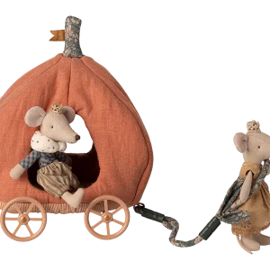 Maileg :  Carrosse citrouille, Souris