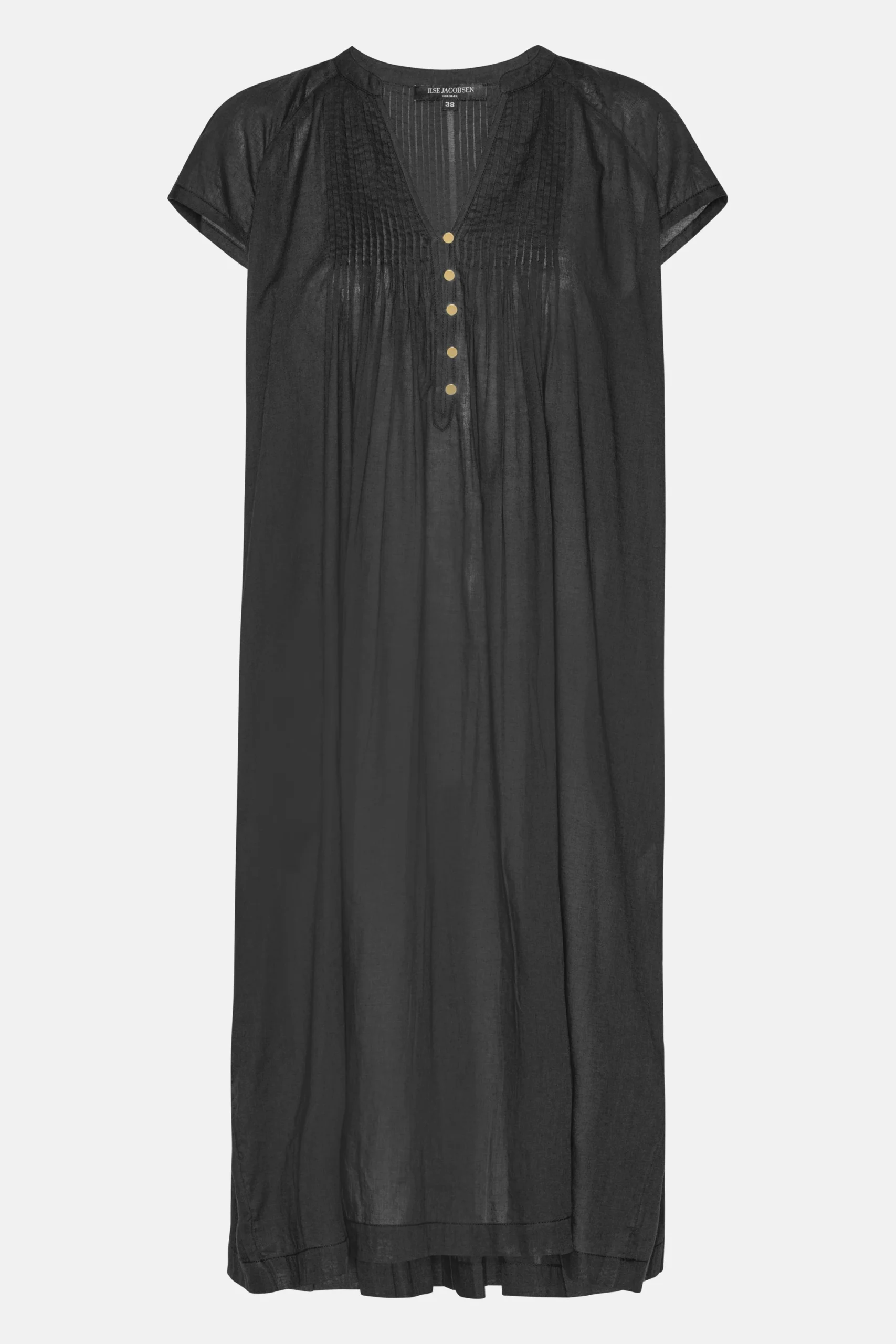 Robe Longue à Manches Courtes - Dark Indigo – Image 6