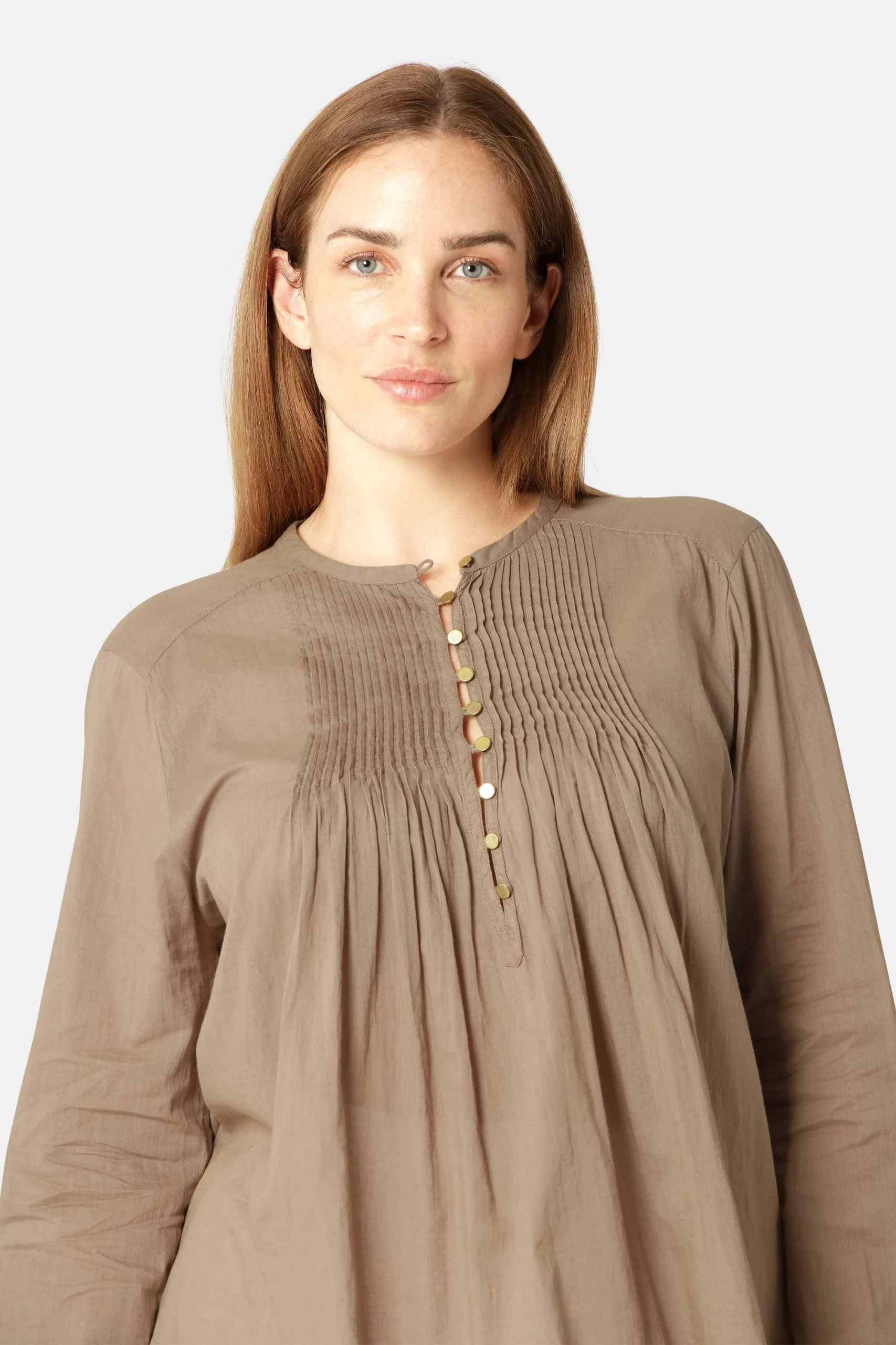 Chemise à Manches Longues - Greige – Image 5