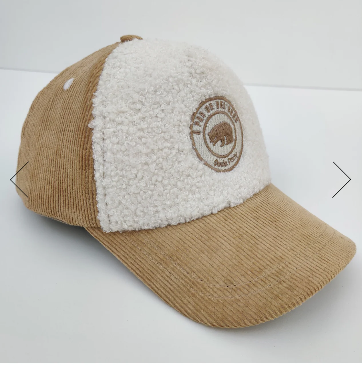 Casquette velours cocooning – Image 3