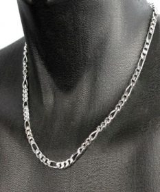 Longue Chaine en Argent pour Homme