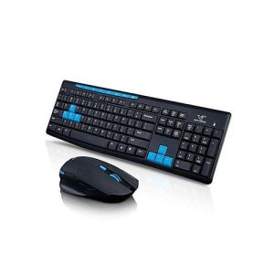 Clavier + Souris Sans Fil – Noir