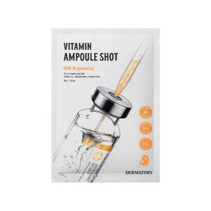 Vitamin Ampoule Shot Masque en Tissu Eclat de DERMATORY