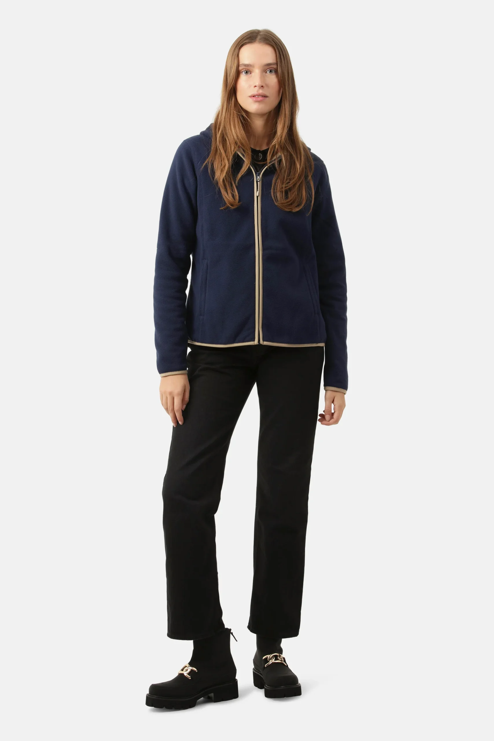 Veste polaire - Bleu marine – Image 2