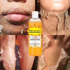 Gel blanchisseur réparateur des taches sur la peau