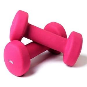 Haltéres De renforcement Musculaire – 0,5kg – Rose