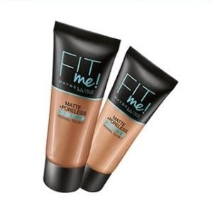 Poreless fond de teint tube & MAYBELLINE FIT ME Matte
