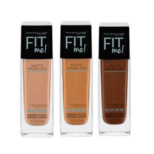 poreless fond de teint + Maybelline FIT ME matte (30ml)