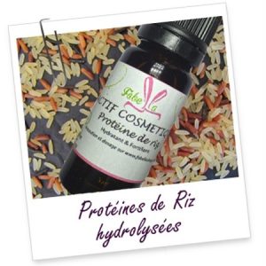 Protéines de riz hydrolysées (10ml)