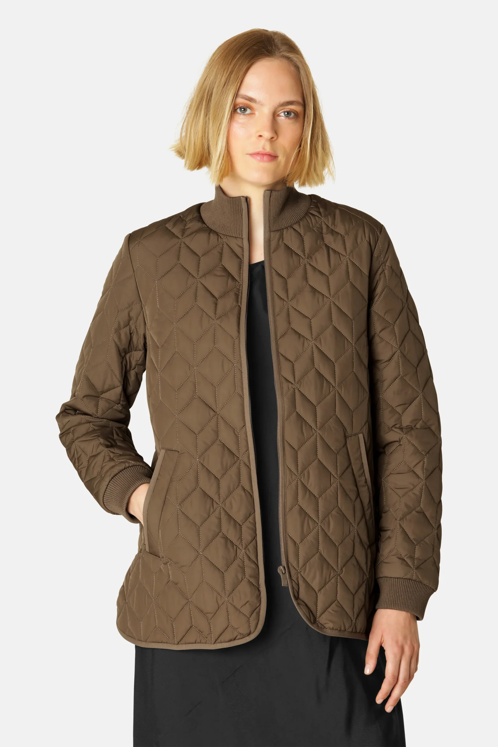 Veste matelassée - Cub Brown – Image 3
