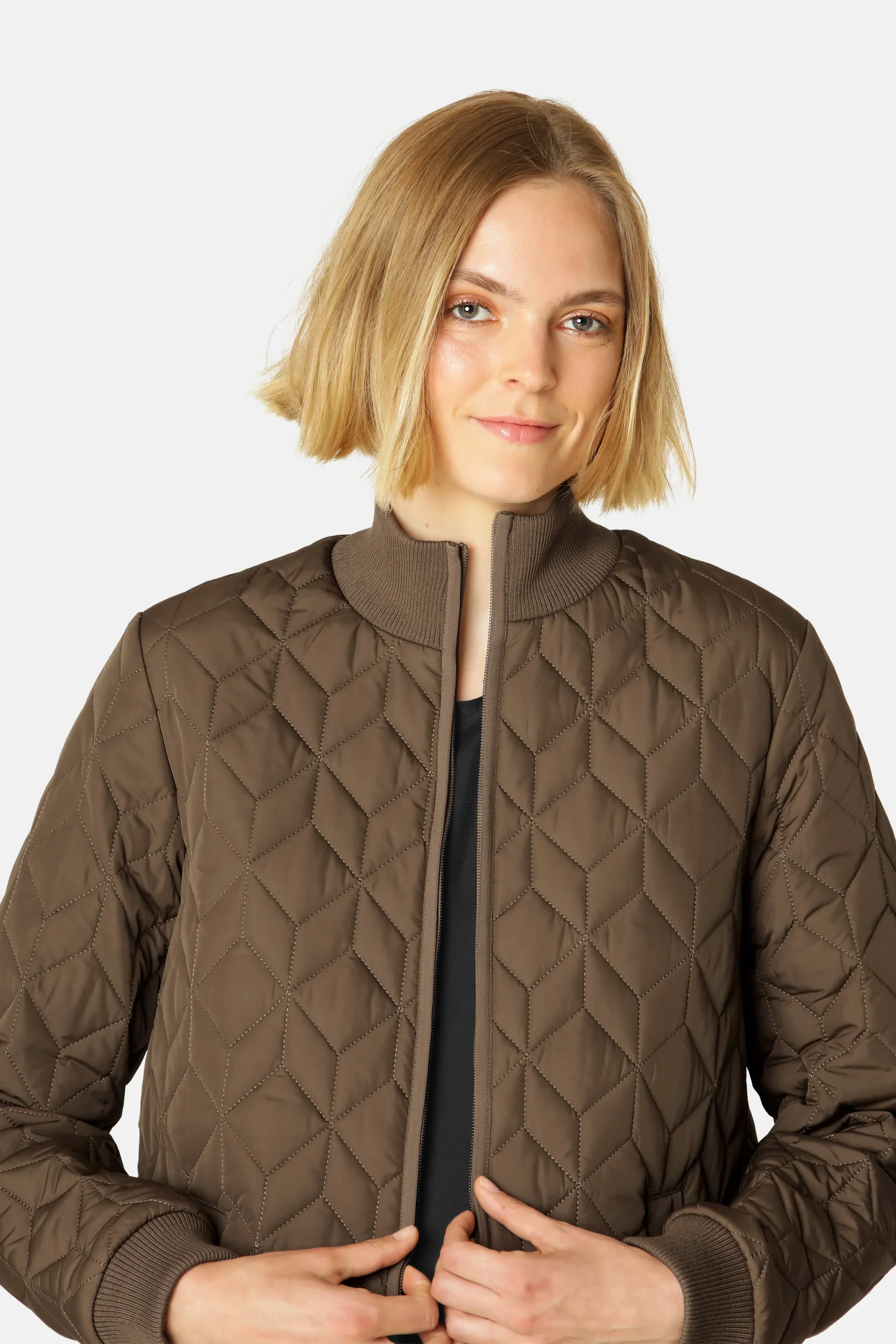 Veste matelassée - Cub Brown – Image 5
