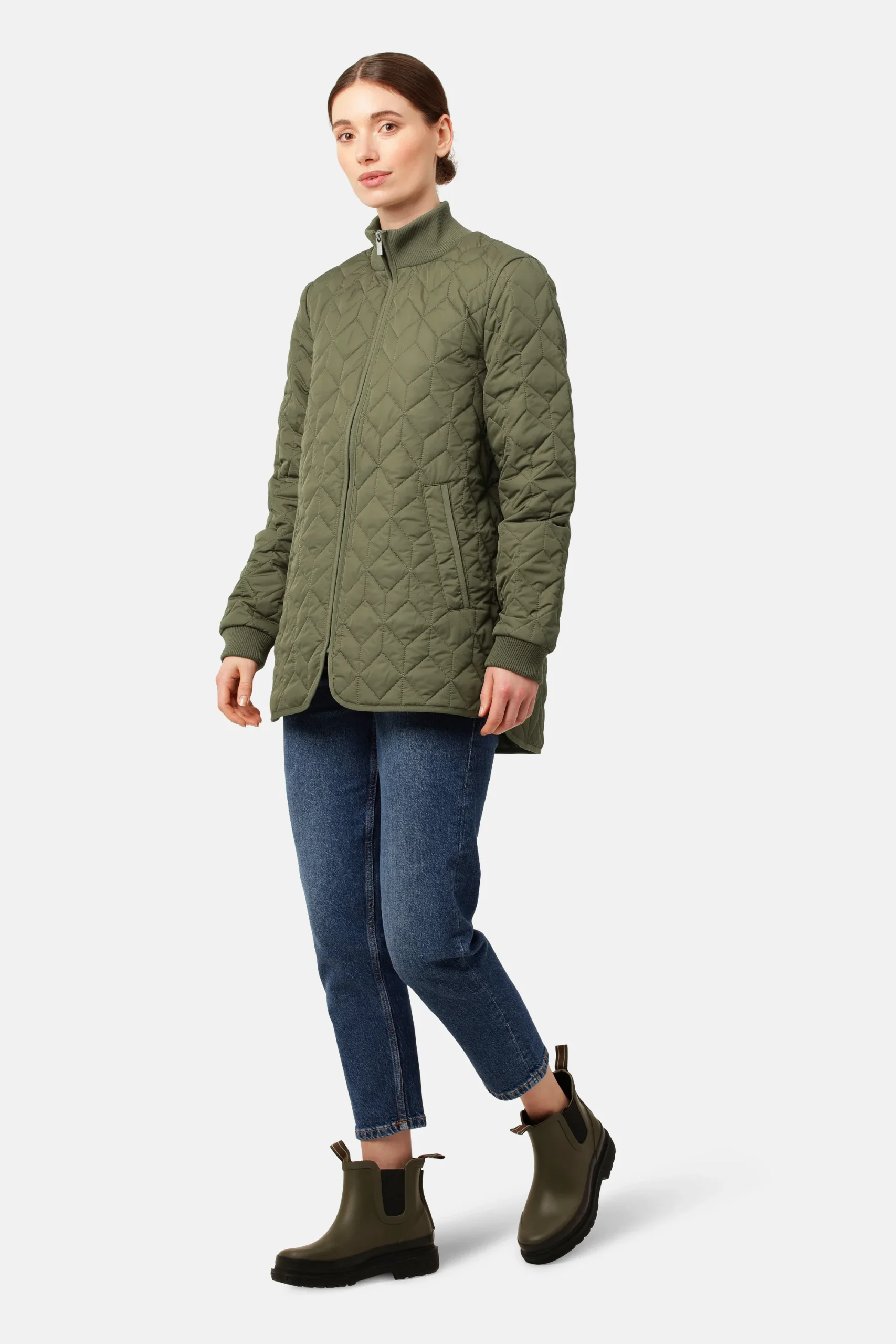 Veste matelassée - Armée – Image 2