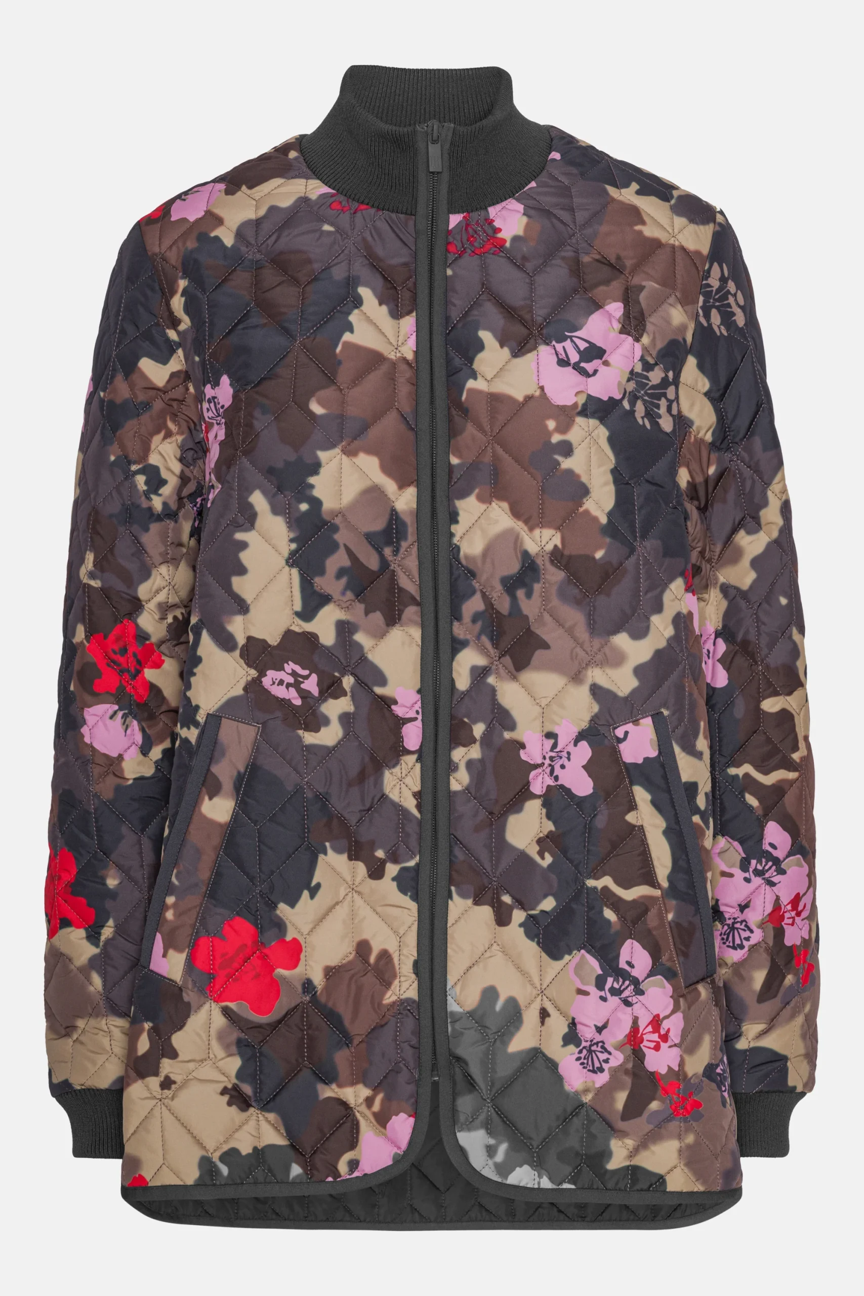 Veste matelassée - Motif camouflage floral – Image 6