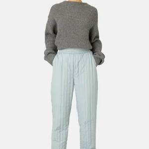 Pantalon Quilt - Pétrole Pale