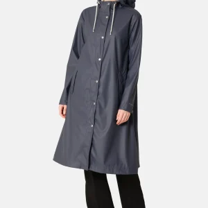 Long Rain Jacket - Ombre Blue