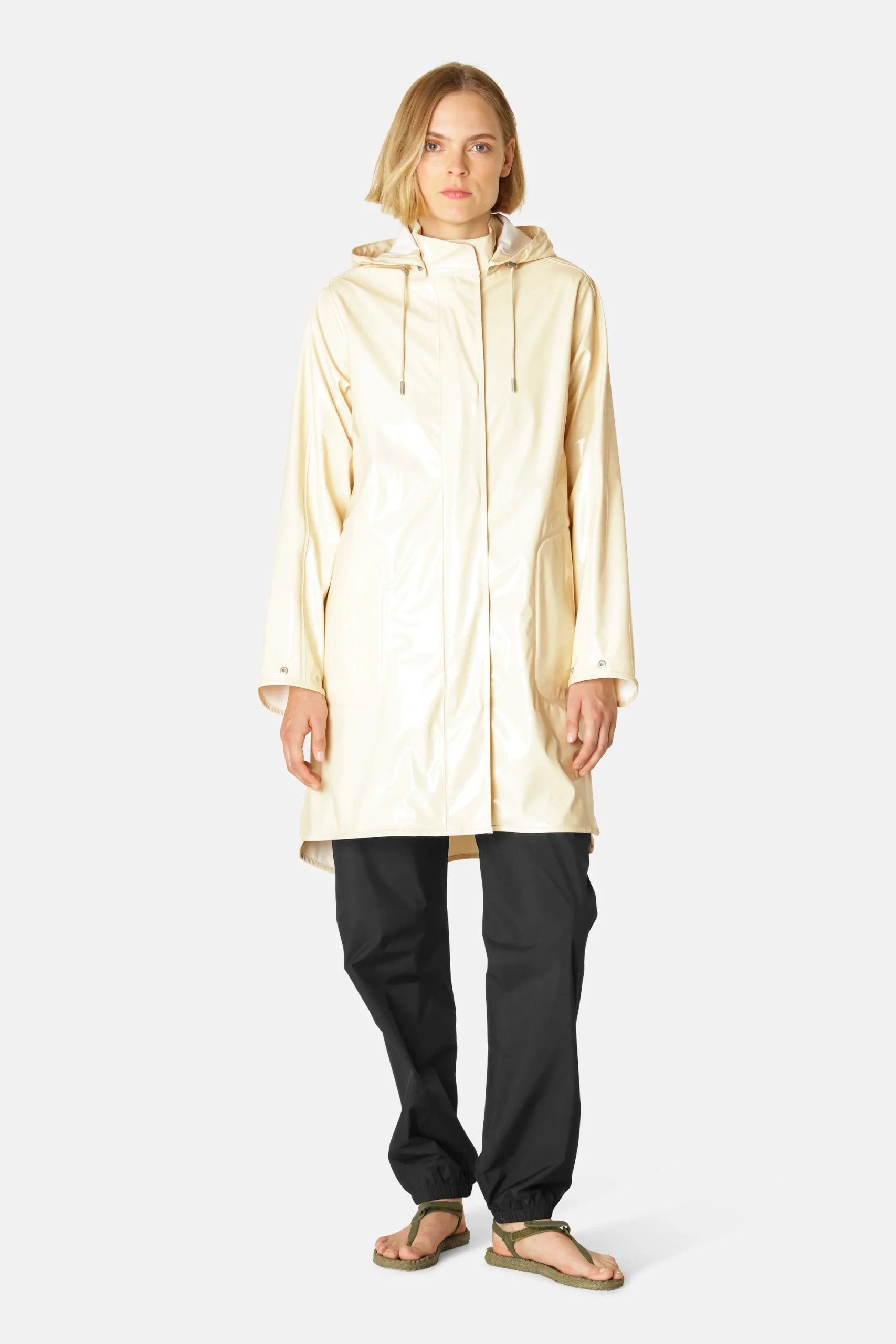 Imperméable Long - Sable Blanchi – Image 2