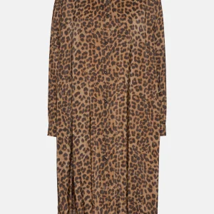 Long Sleeved Tunic Shirt Dress - Animaa