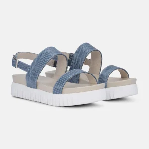 Sandales - Bleu Fumée