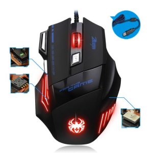 Souris Gamer Gaming Multi Couleur LED Optique