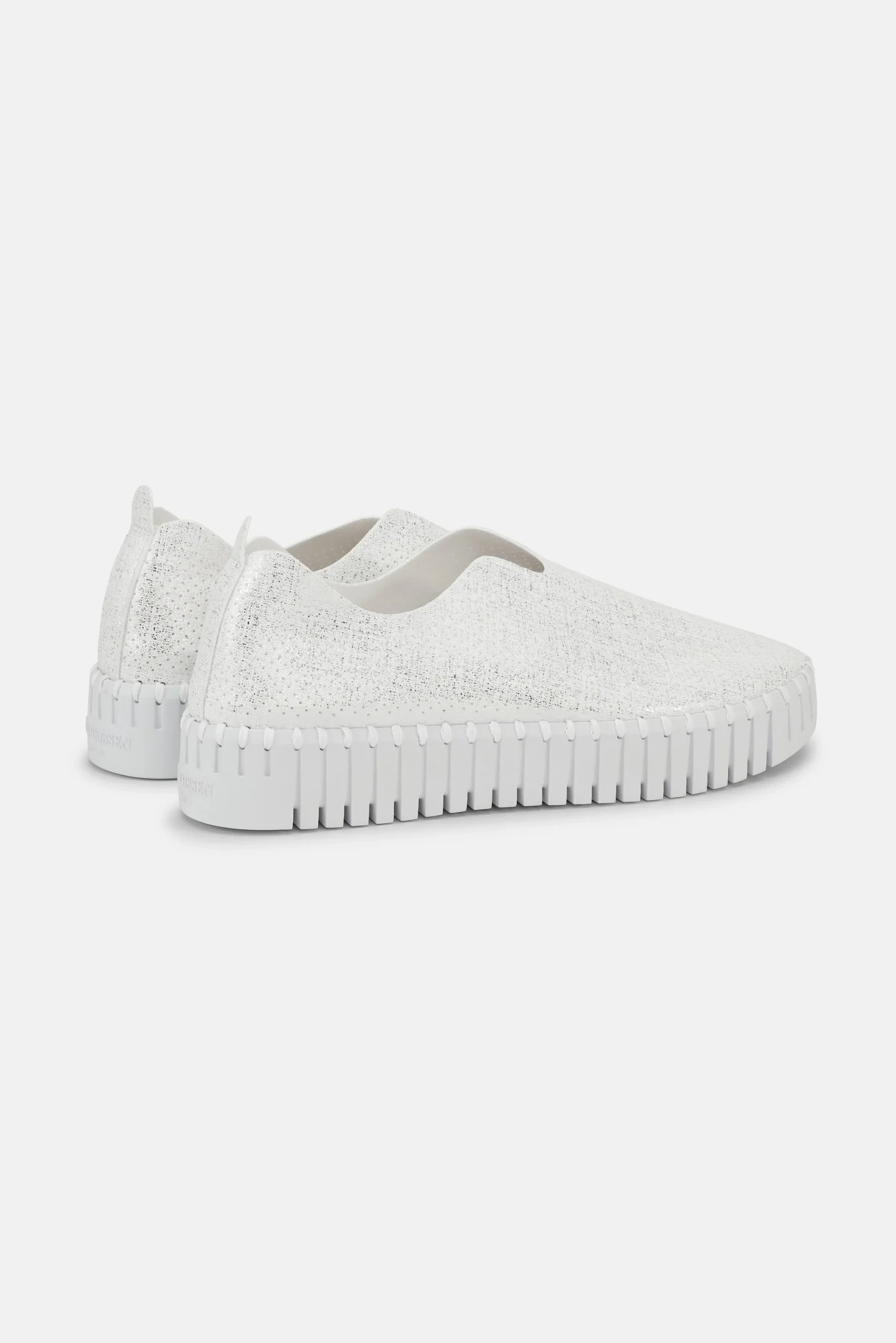 Tulip Chaussures Plateforme Pailletées - White White – Image 4