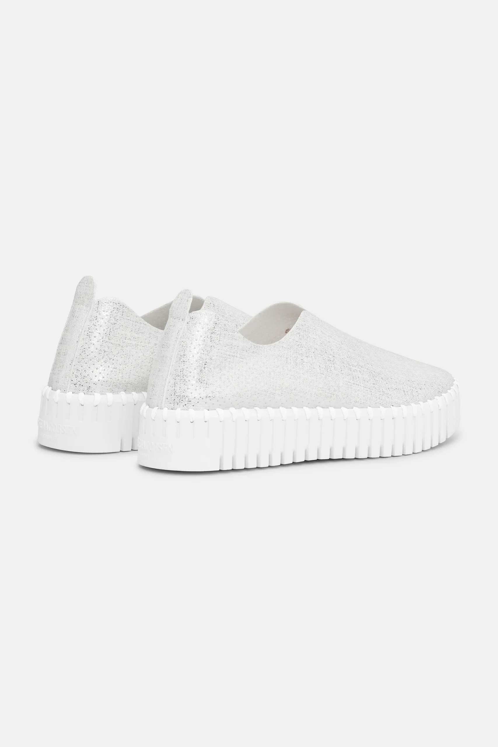 Tulip Chaussures Plateforme Pailletées - White White – Image 5