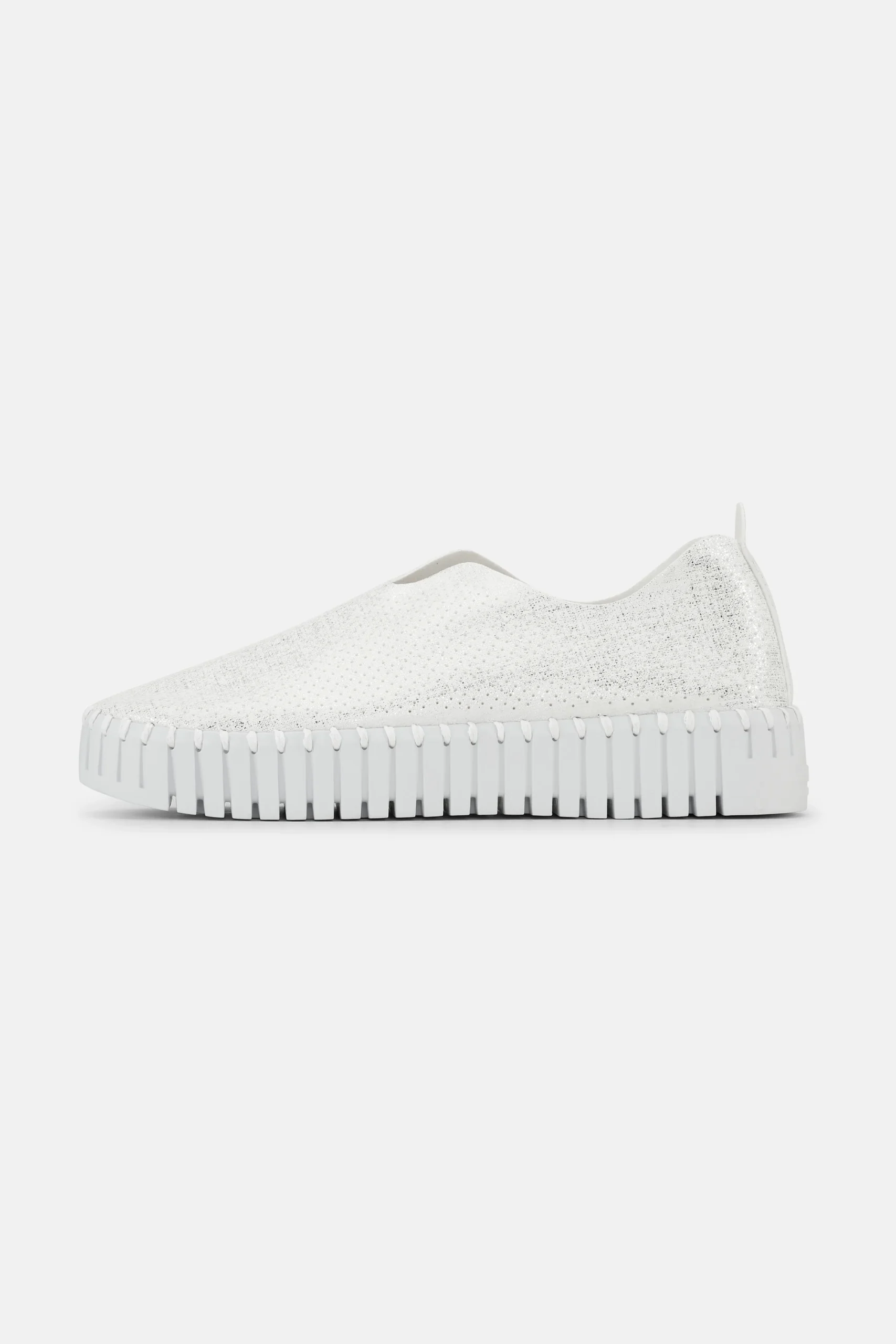Tulip Chaussures Plateforme Pailletées - White White – Image 6