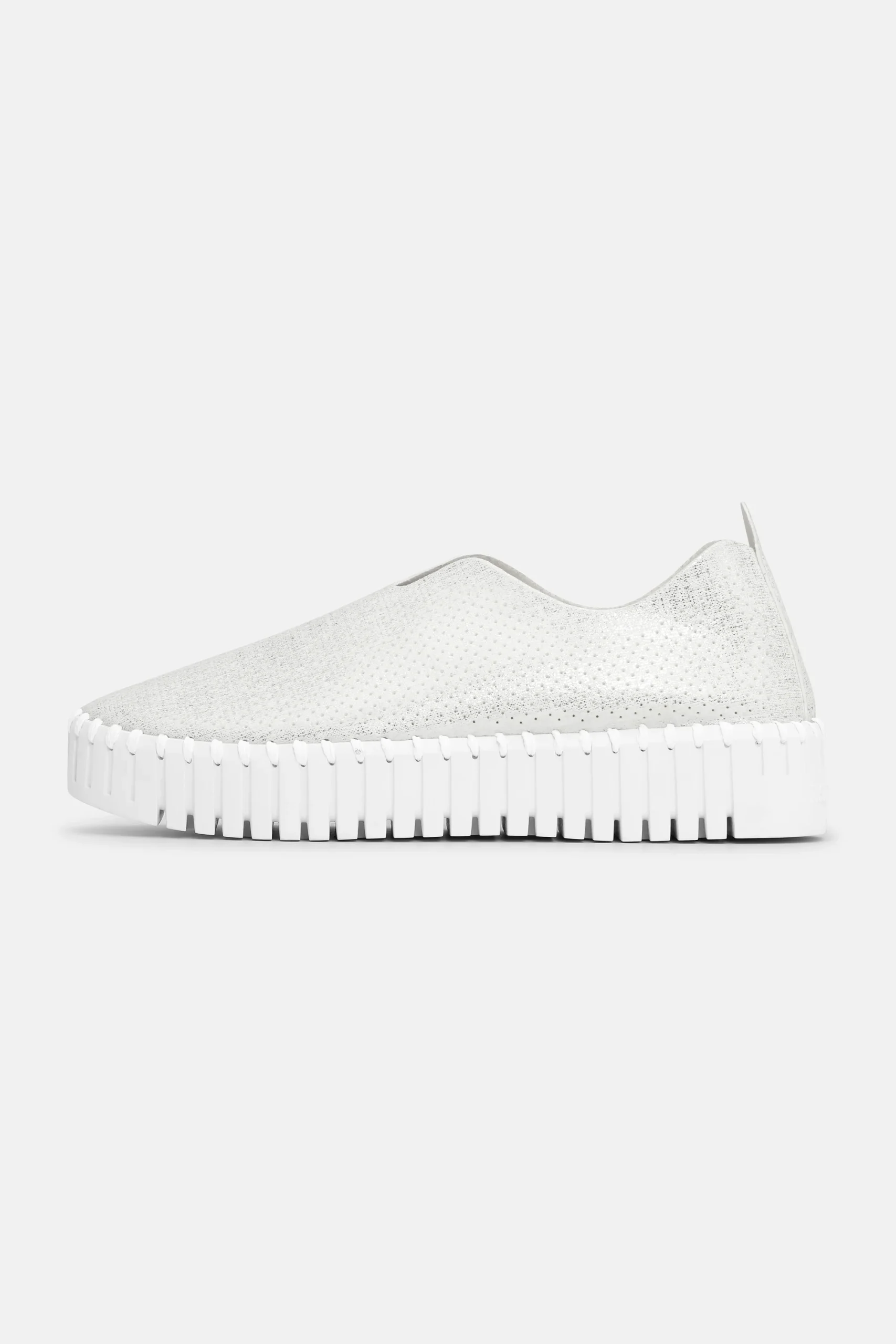 Tulip Chaussures Plateforme Pailletées - White White – Image 7