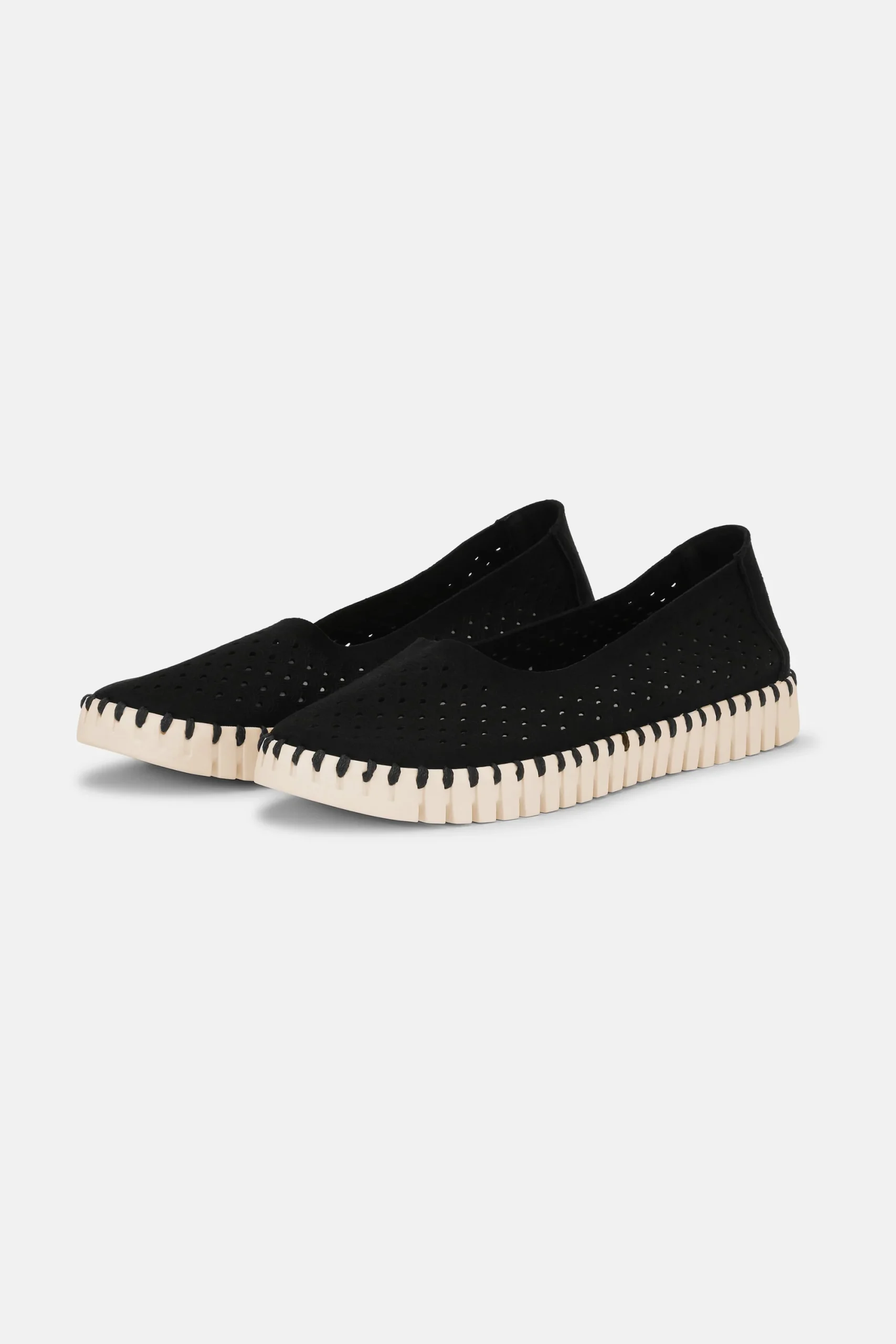 Ballerines - Black Pearled Ivory