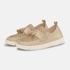 Tulip Loafer Tassel - Platin Camel