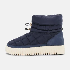 Tulip Padded Winter Boot - Dark Indigo Pearled Ivory