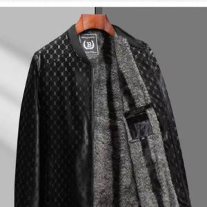 Automne et hiver vêtements en cuir pour hommes